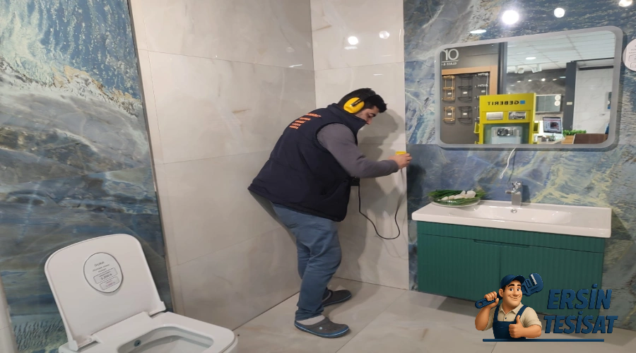 cihazla su kaçağı tespiti