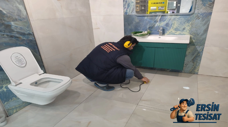 robotla su kaçağı tespiti