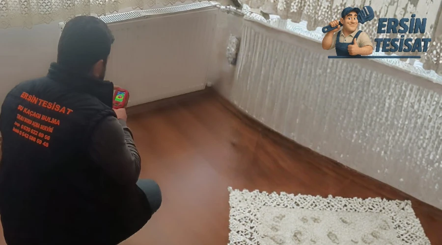 kameralı su kaçağı tespiti